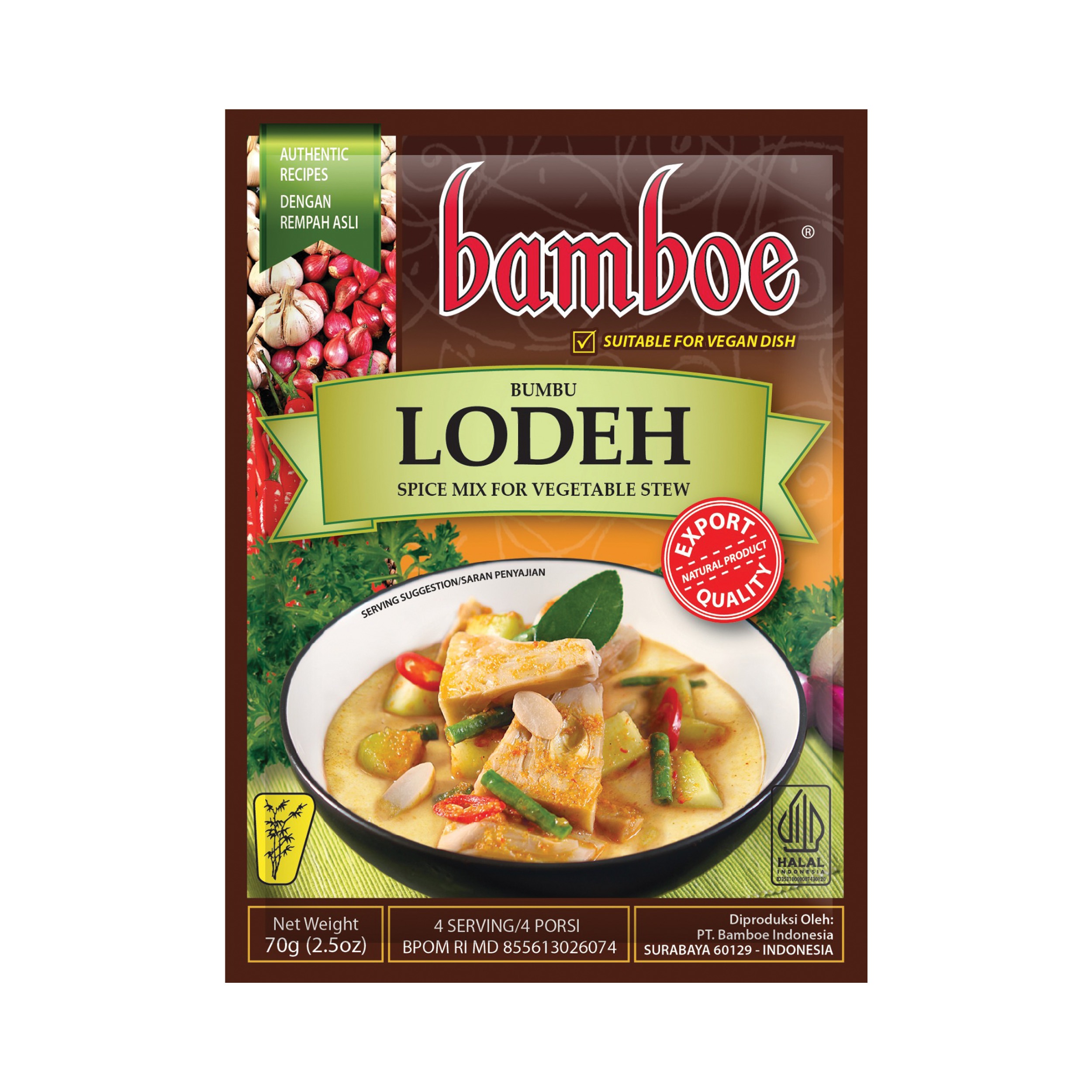 BAMBOE Lodeh 70g – Bild 2