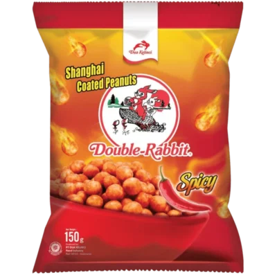 Dua Kelinci Kacang Shanghai Spicy — Scharf 150g