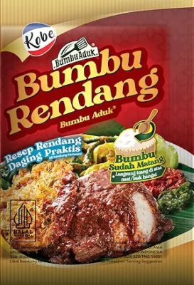 Kobe Bumbu Rendang — Gewürzmischung 3x20g