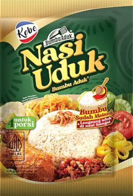 Kobe Bumbu Nasi Uduk — indonesischer Uduk Reis Gewürzmischung 3x15g