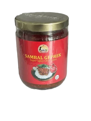 Nesia Sambal Geprek Extra Hot — Superscharfe Chilisauce 200g