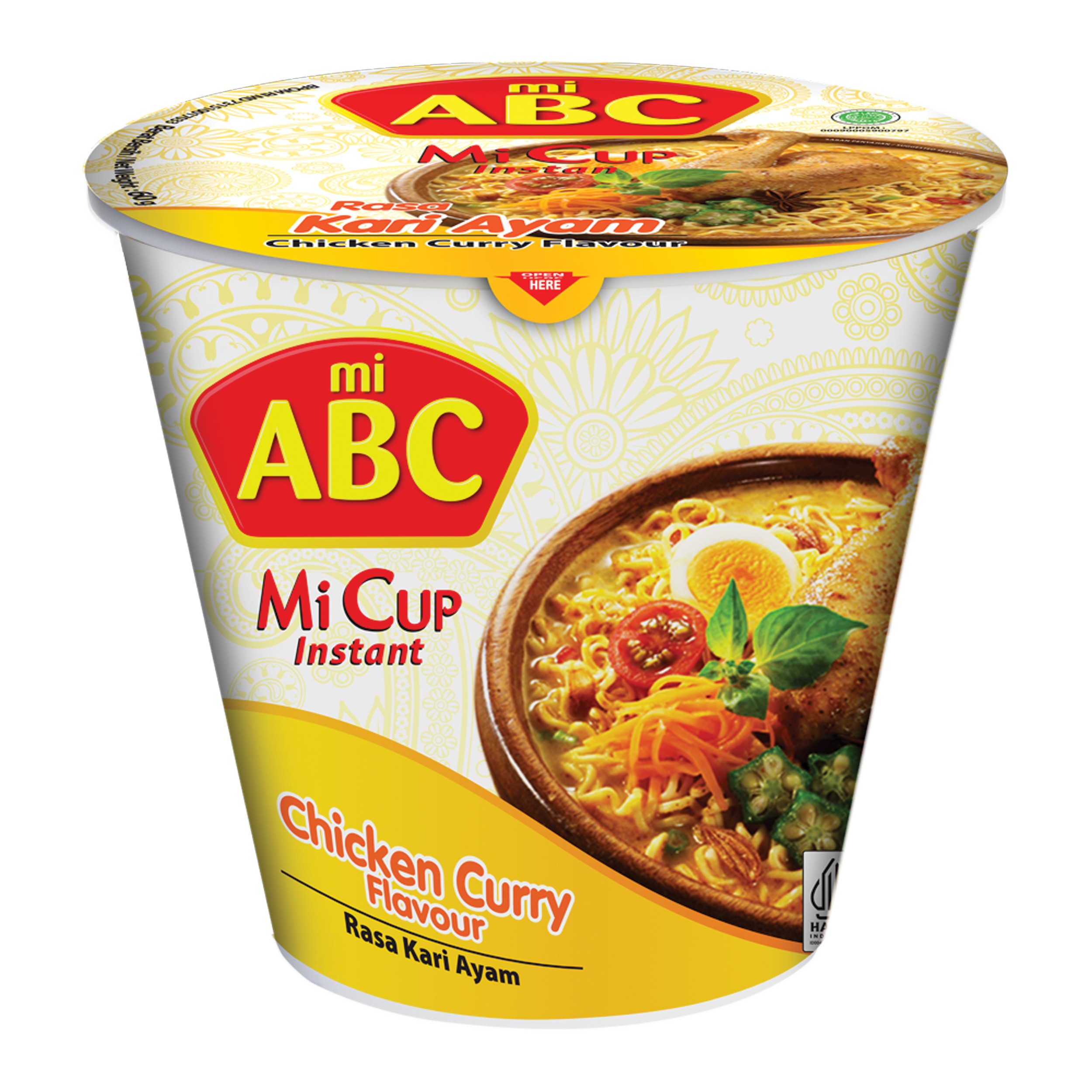 ABC Instant CUP Noodle Curry Chicken 60g