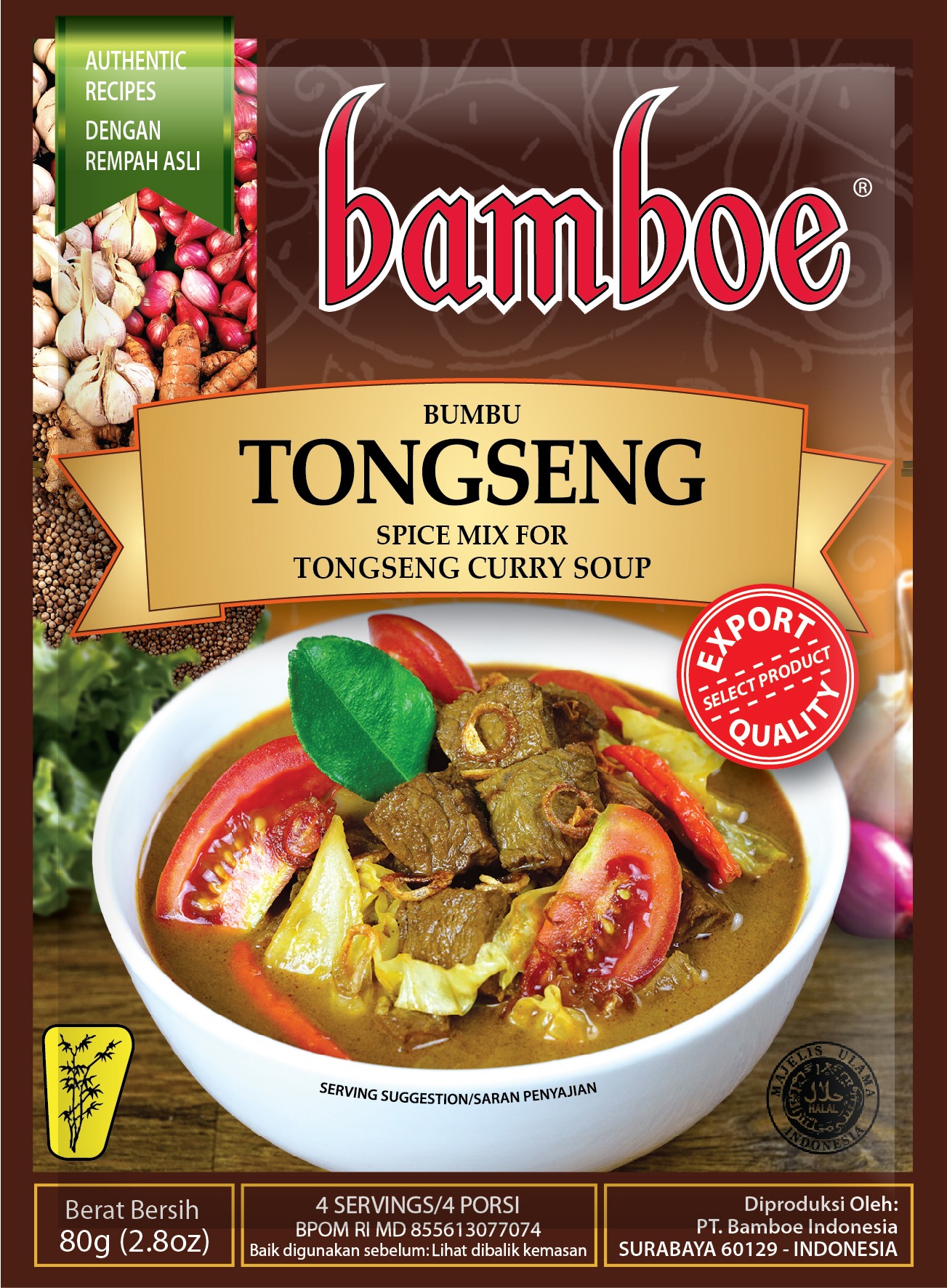 Bamboe Tongseng 80g